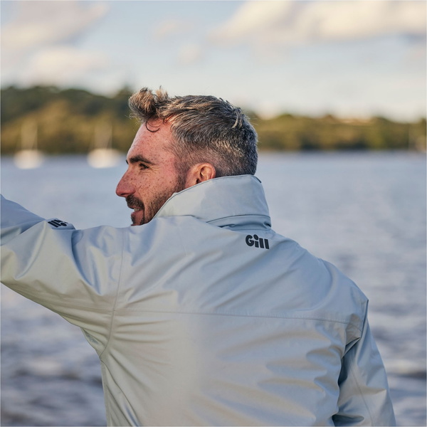 2026 Gill Mens Pilot Jacket CC90J - Light Grey